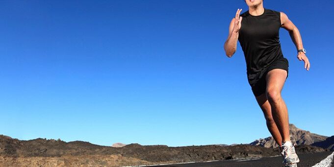 correr para aumentar la potencia